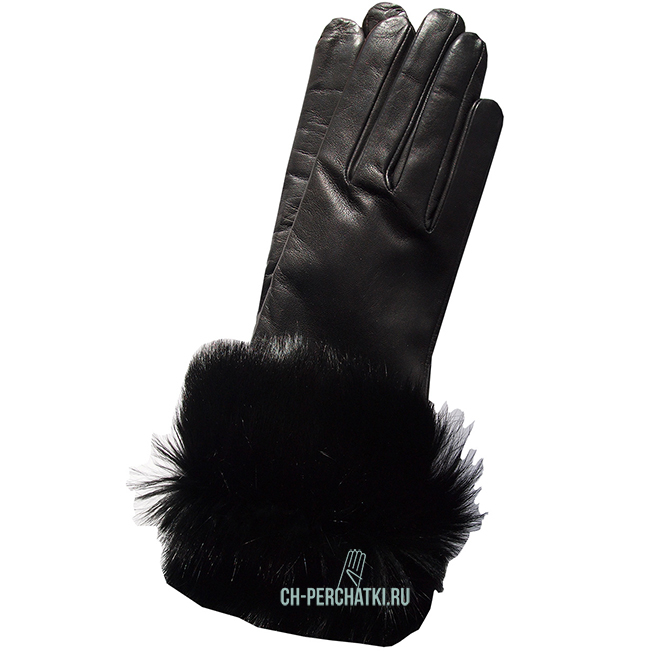 Женские кожаные перчатки 4705