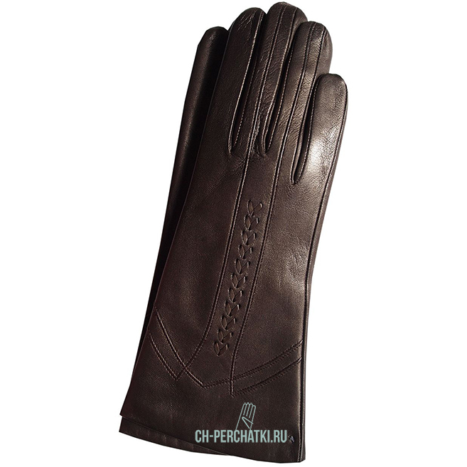 Женские кожаные перчатки 0227
