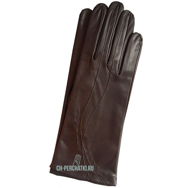 Женские кожаные перчатки 5618