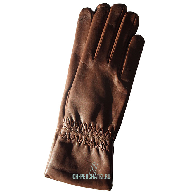 Женские кожаные перчатки 9720